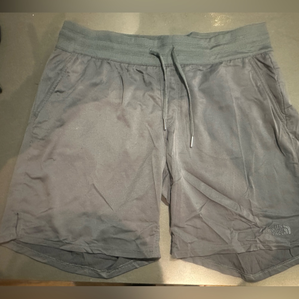 Grey north face size L women’s shorts